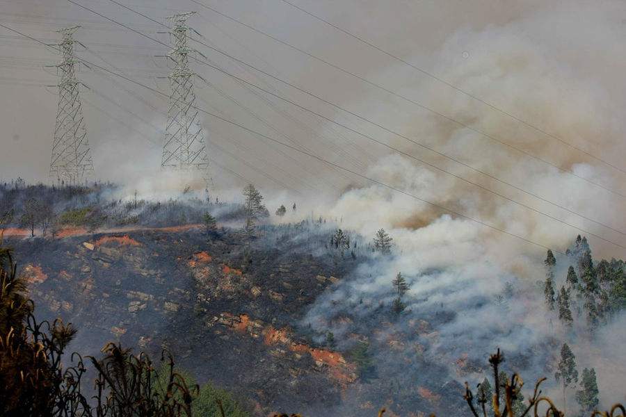 輸電線路防山火監測 輸電線路防山火監測
