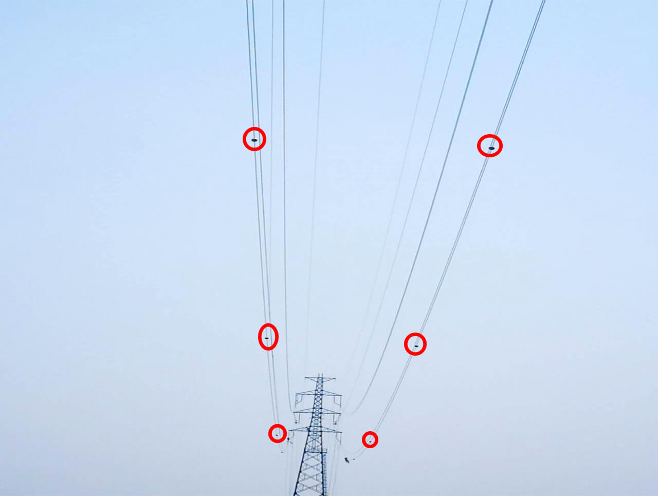 高壓線路防外力破壞智能警示裝置  高壓線路防外力破壞智能警示裝置