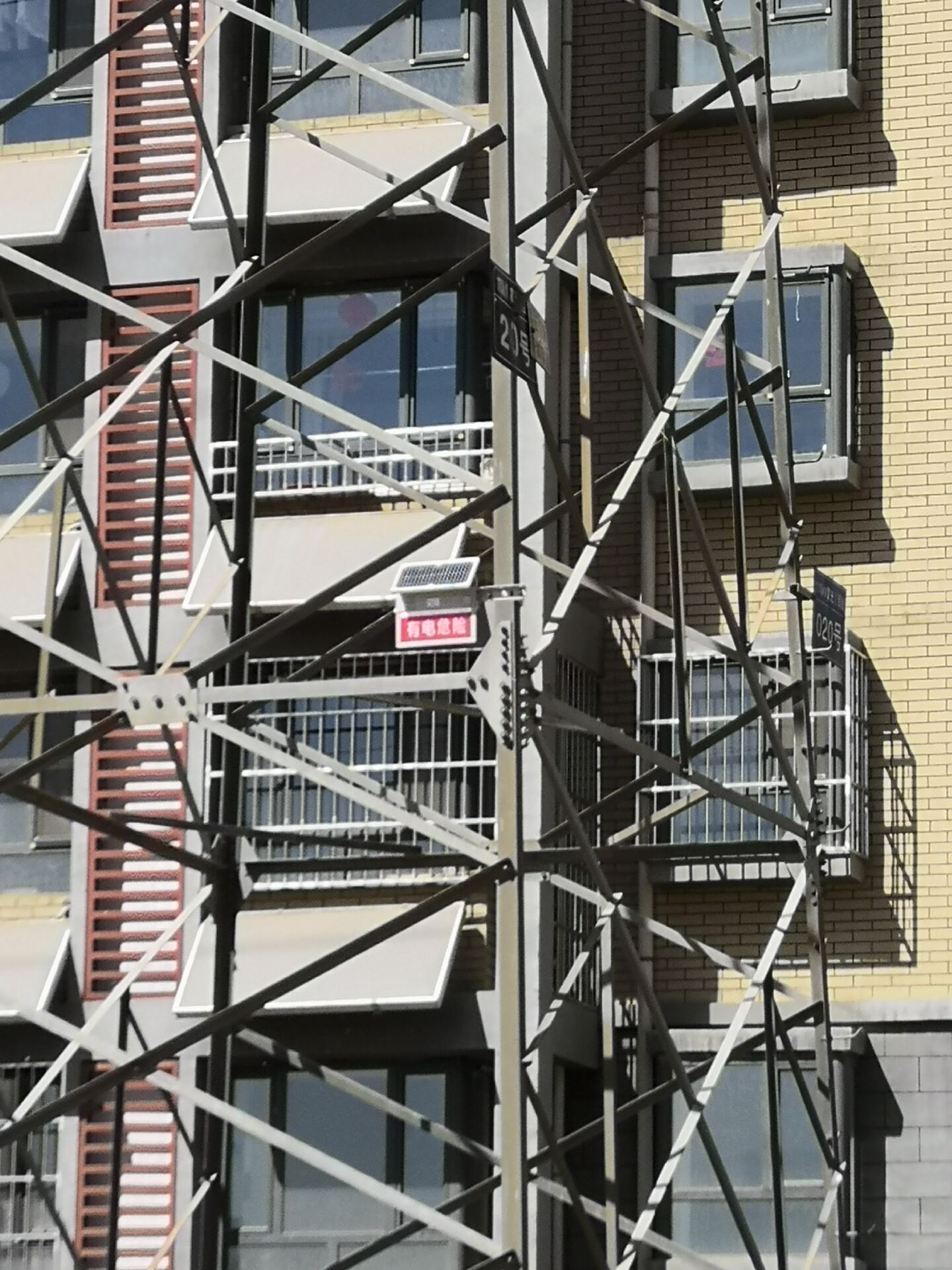 電子智能防外破警示牌 電子智能防外破警示牌